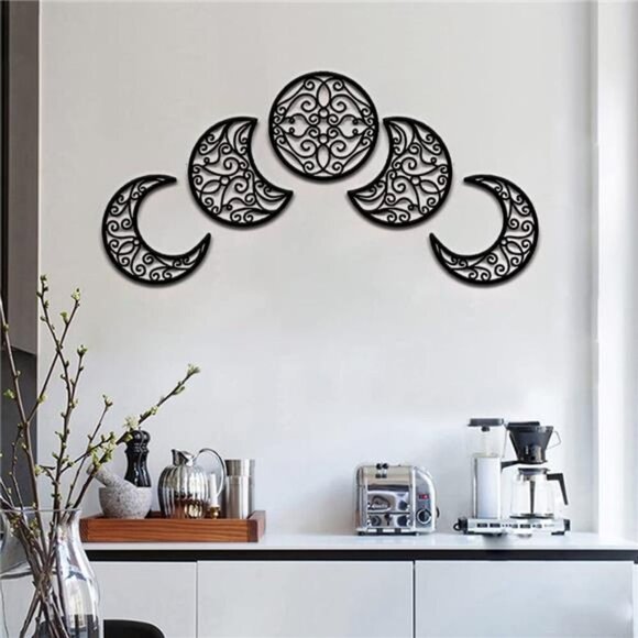 Moon decoration wall decoration,moon appearance wall art decoration wall hanging